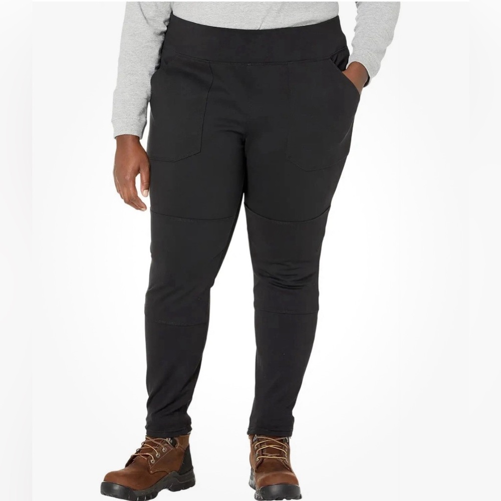 NWT Carhartt Womens Size XL 16/18 Force‎ Fitted Midweight Black Utility Legging